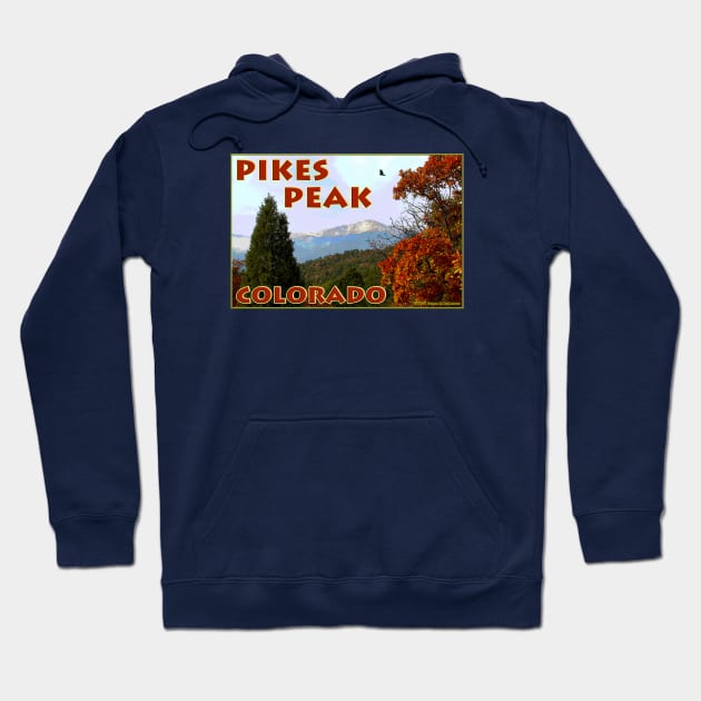 Pikes Peak Hoodie by JEAndersonArt